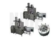 آلة صب دوار الألومنيوم الصناعية / معدات بأدوات قابلة للتغيير