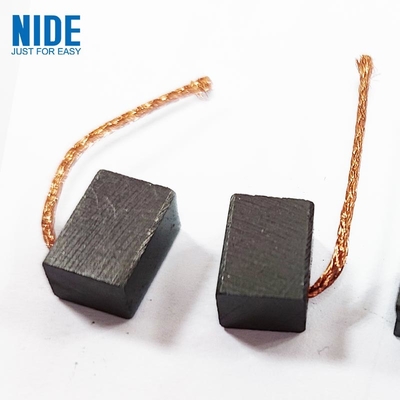 فرشاة الكربون النحاسية لبدء تشغيل الدراجات النارية 6.5 X 8.5 X 12mm
